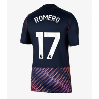 Billige Fotballdrakt Tottenham Hotspur Cristian Romero #17 Replika Bortedrakt 2026-27 Kortermet